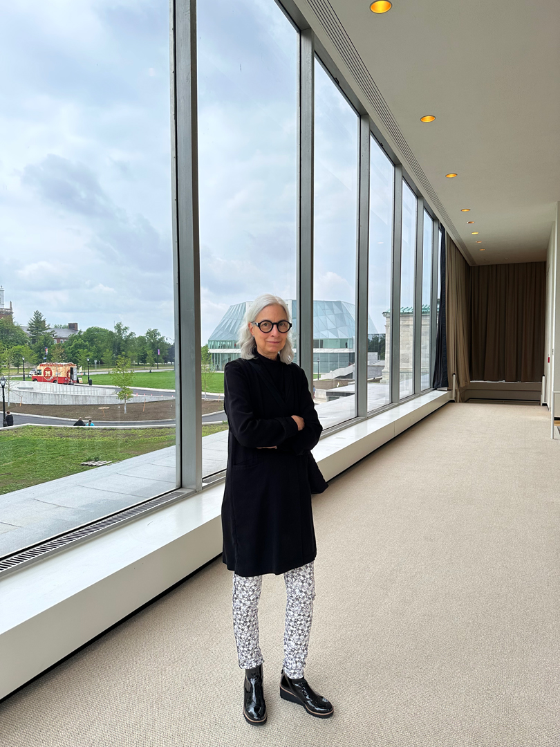 Michele at the AKG+ Museum